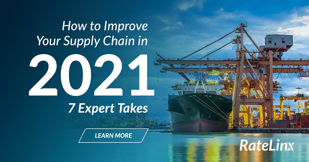 Expert Suggestions To Improve Supply Chain In 2021